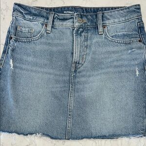 Old Navy Women's Blue Denim Skirt‎